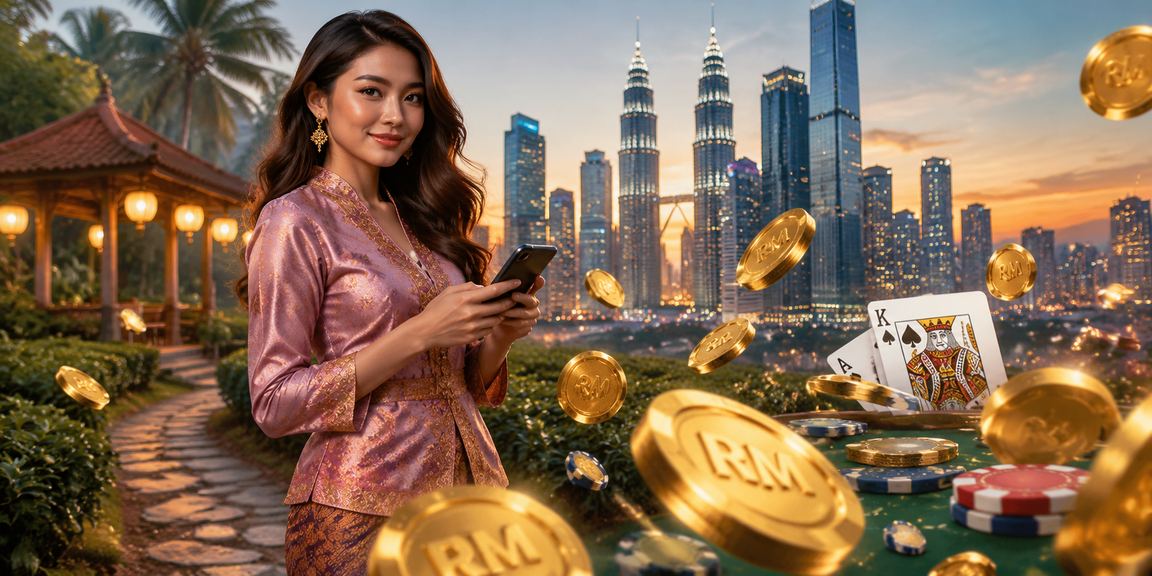 Permainan kad baccarat dalam suasana kasino moden Malaysia