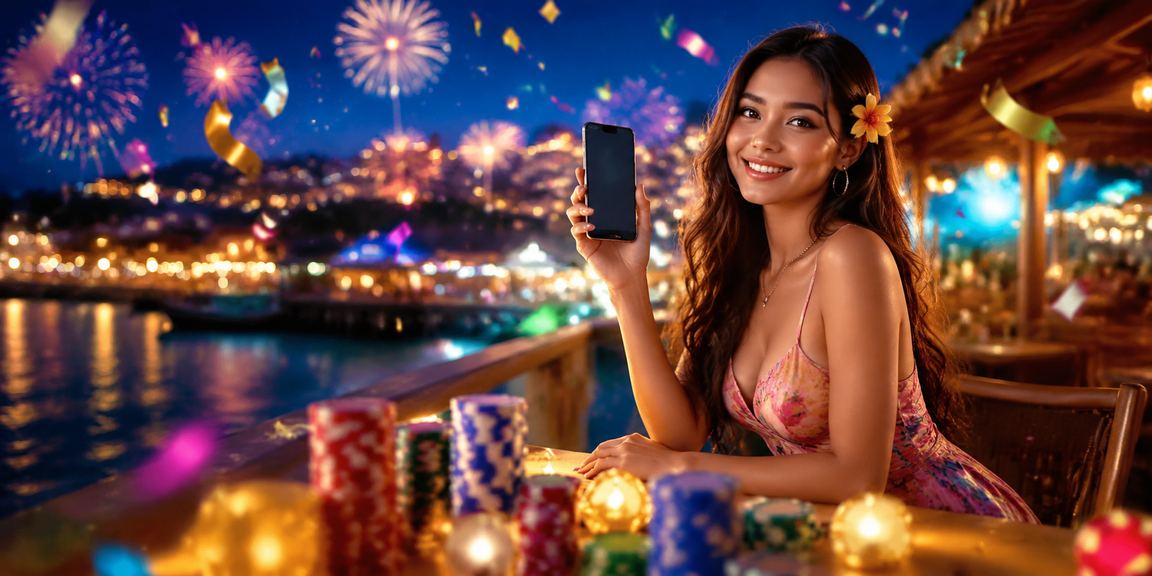 Pemain Malaysia menggunakan telefon pintar untuk bermain baccarat dalam talian